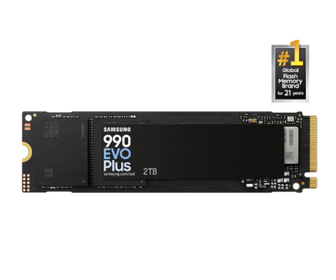 דיסק פנימי Samsung 990 EVO PLUS 2TB up to 7250 read 6300 Write
