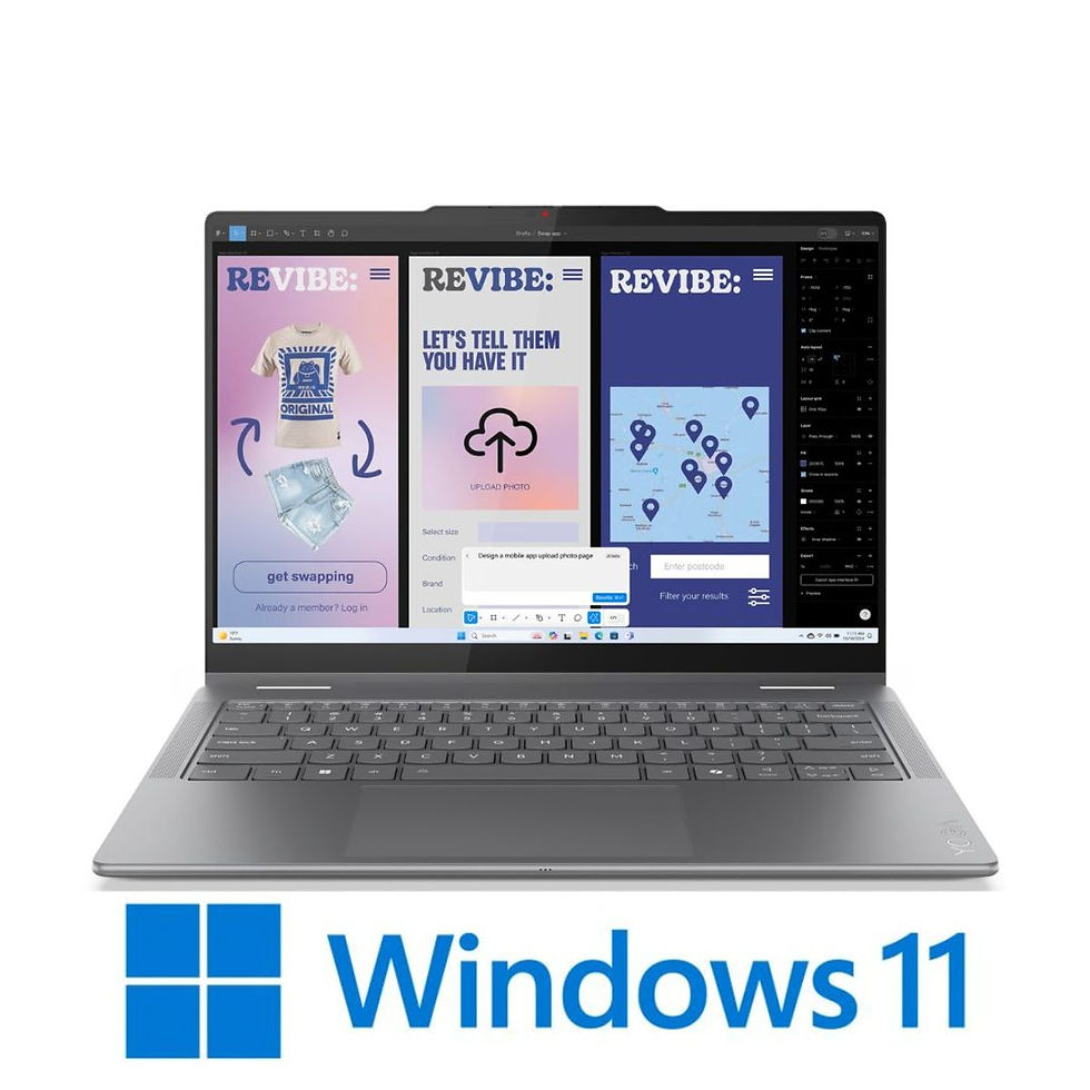 Thumbnail: מחשב נייד 16 אינץ מסך מגע Lenovo Yoga 7 2-in-1 16ILL10 83JT0010IV
