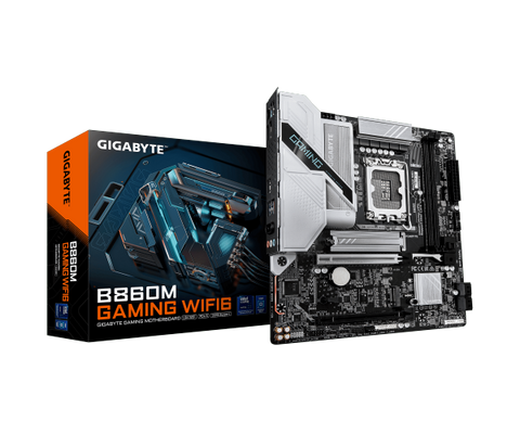 לוח אם B860M GAMING WIFI6 M-ATX DDR5 BT 2.5GBE LAN LGA1851