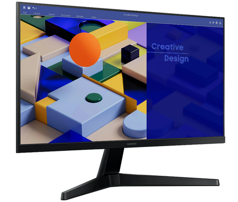 S24C310EAM מסך "23.8 שטוח עם שוליים דקים ופאנל IPS