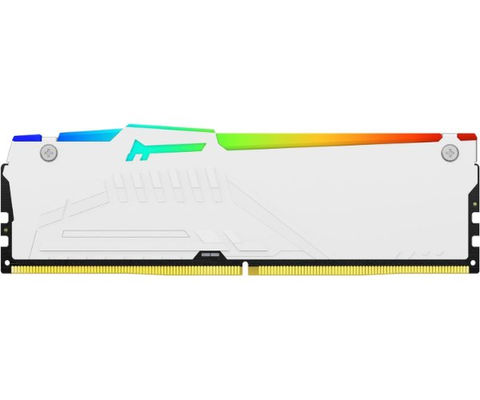 זכרון לנייח Kingston FURY Beast White RGB 16GB 6000Mhz C30