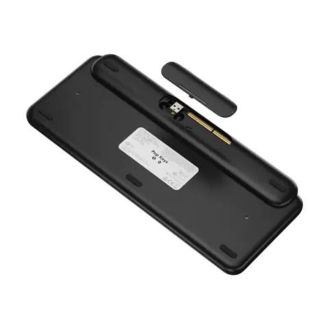 מקלדת מכאנית אלחוטית שחור צהוב LOGITECH POP KEYS