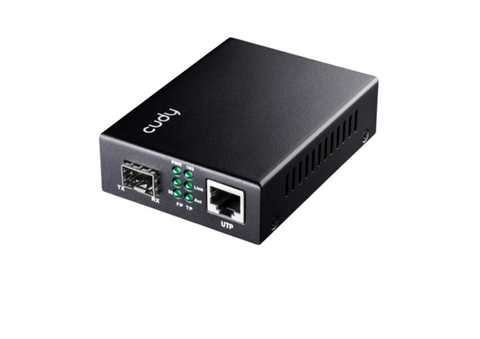 ממיר מדיה ומתאם אופטי לסיבים 10Gbps