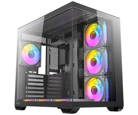 מארז Antec CX Mirror Black Mini-Tower Gaming Case 7X120mm ARGB