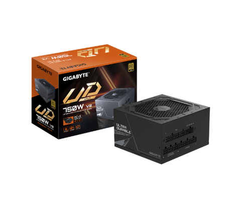 ספק Gigabyte UD750GM PG5 V2 750W 80 Plus Gold PCIE 5.1 ATX 3.1