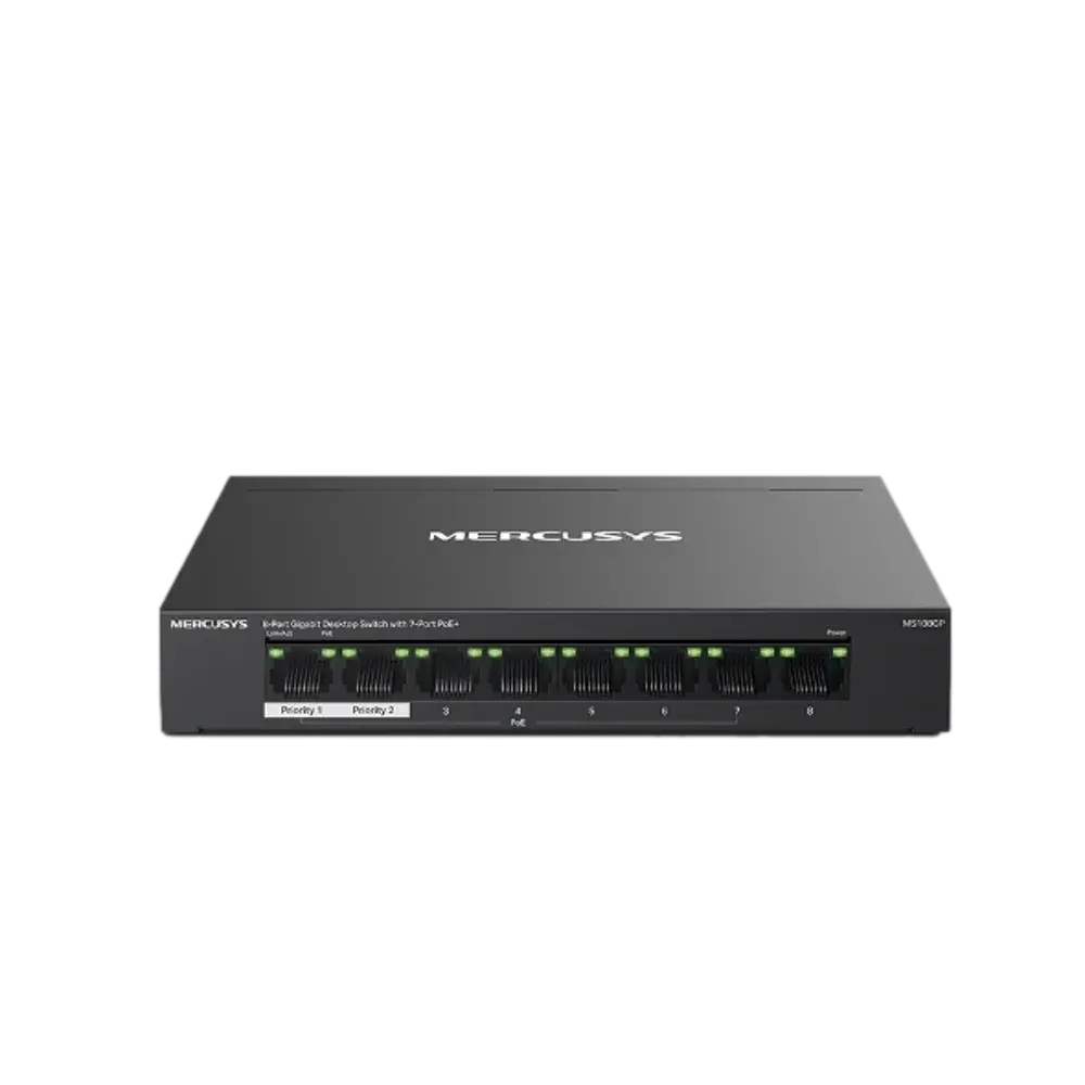 MS108GP 8-Port Gigabit Switch מבית MERCUSYS