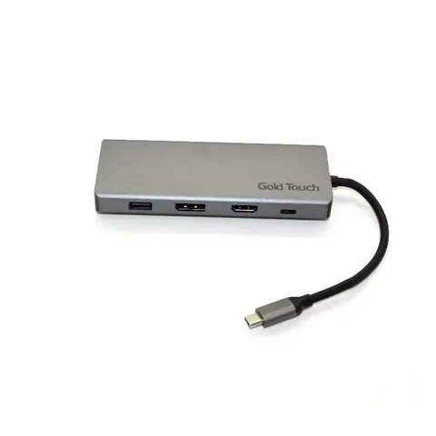 תחנת עגינה GoldTouch USB Type-C 3.1 DP/HDMI/VGA