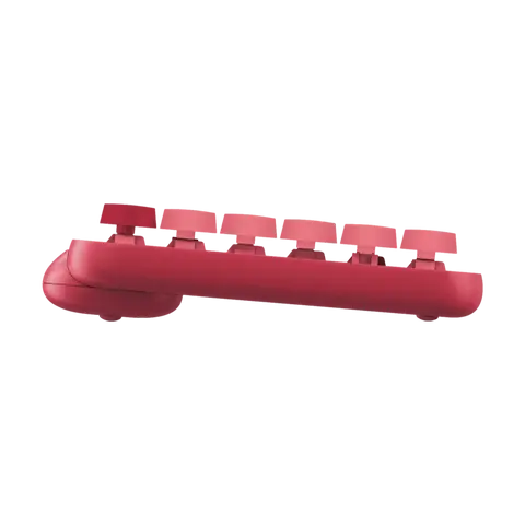 מקלדת מכאנית אלחוטית אודם, ורוד LOGITECH POP Keys