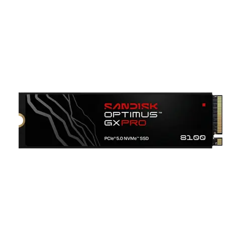 כונן SSD פנימי NVMe דגם Optimus GX PRO 8100 4TB מבית SanDisk