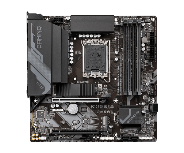 תמונה ממוזערת: לוח Gigabyte B760M GAMING X DDR4 Micro-ATX LGA1700