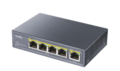 CUDY 4-Channel Gigabit PoE++ Extender POE40