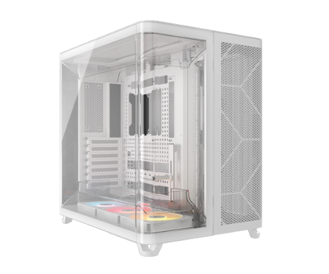 מארז Corsair AIR 5400 RS-R ARGB E-ATX 3XUSB 3.2 Type-C White