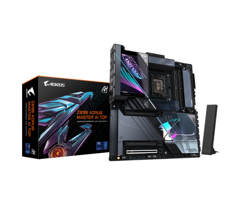 לוח אינטל דור 15 GIGABYTE Z890 AORUS MASTER AI TOP E-ATX WIFI7