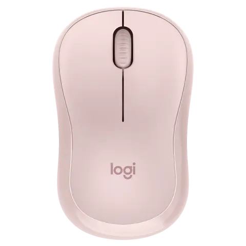 עכבר אלחוטי Logitech M240 Silent Bluetooth – צבע ורוד
