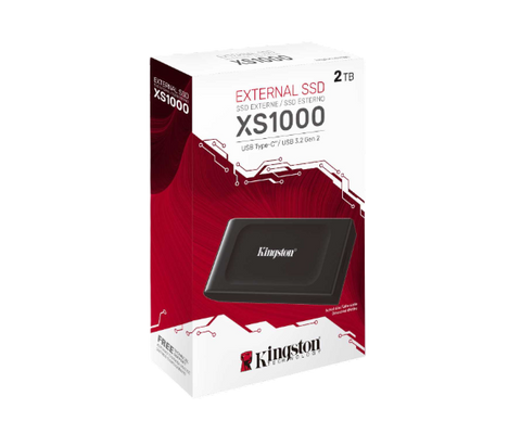 דיסק חיצוני Kingston XS1000 2TB USB 3.2 Gen 2 up to 1050 MB/s