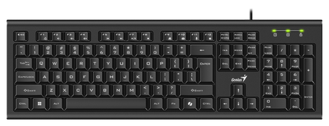 מקלדת חוטית פרופיל נמוך Genius KB-113