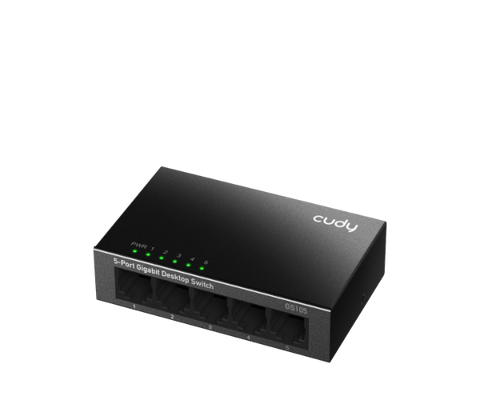 מתג לא מנוהל Switch Cudy GS105 5 port 1GB switch Steel Case