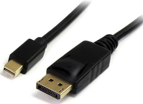 כבל MINI DISPLAYPORT זכר ל-DISPLAYPORT זכר באורך 3 מטר, תומך 8K@60Hz