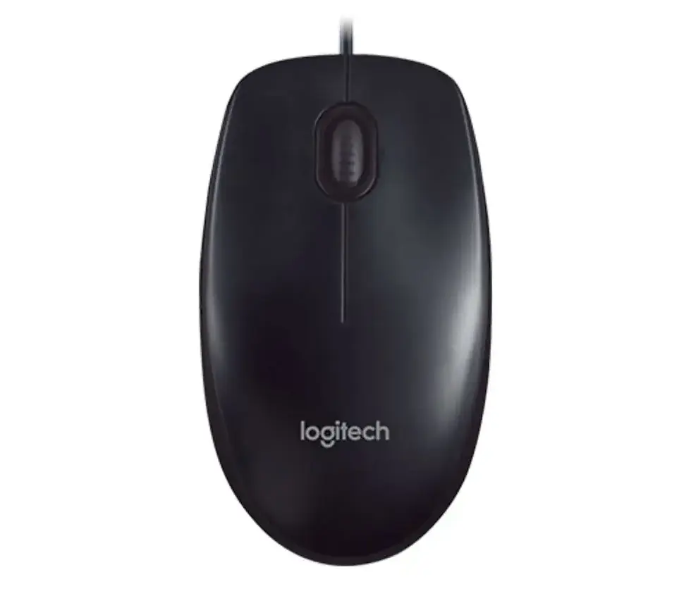 Thumbnail: עכבר חוטי Logitech M90 - שחור