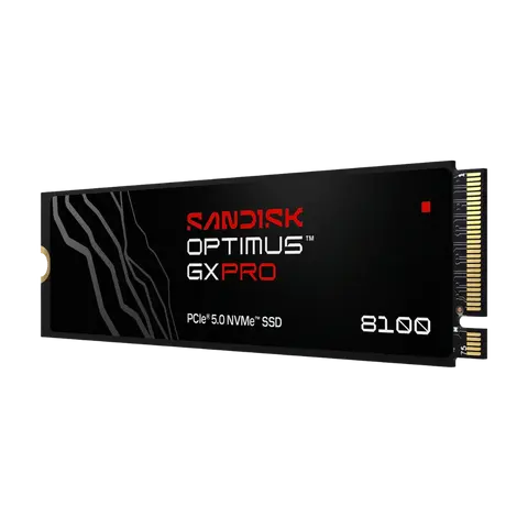 כונן SSD פנימי NVMe דגם Optimus GX PRO 8100 4TB מבית SanDisk