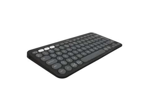 מקלדת  Logitech PEBBLE KEYS 2 K380S- צבע גרפיט