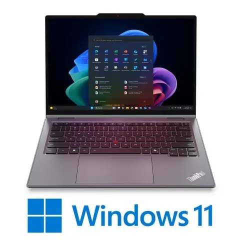מחשב נייד 14 אינץ מסך מגע Lenovo ThinkPad X1 2-in-1 Gen 11 Aura Edition 21V90063IV LTE