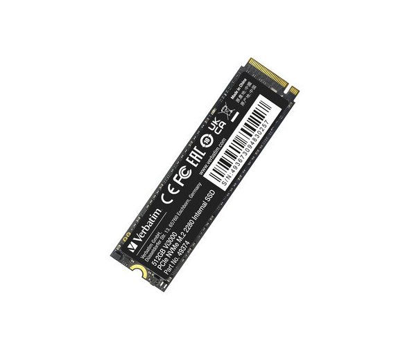 VERBATIM Vi3000 PCIe NVMe M.2 SSD 512GB