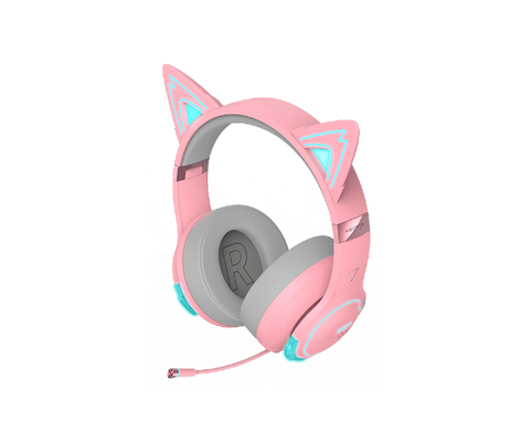 אוזניות גיימינג Edifier G5BT Cat Pink Wireless Gaming Headset BT