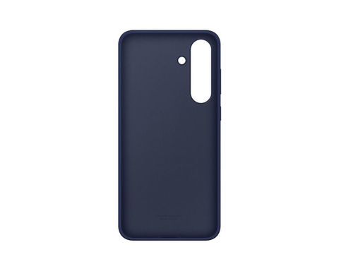 כיסוי סיליקון שחור כחול עבור Galaxy S25 FE