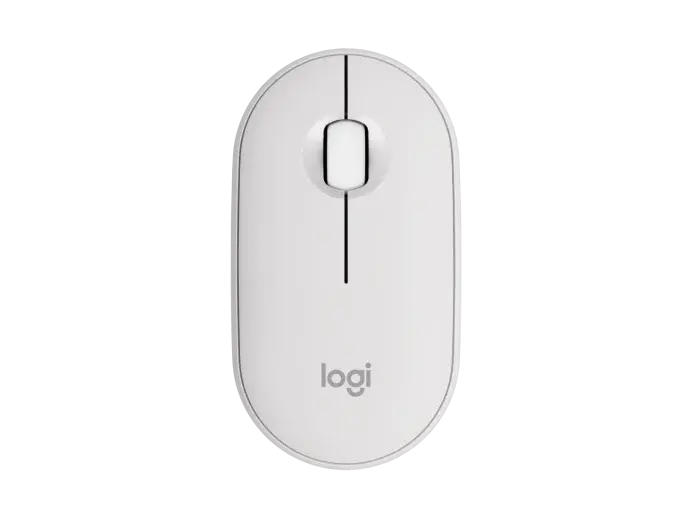 Thumbnail: עכבר  Logitech PEBBLE 2 M350S- צבע לבן