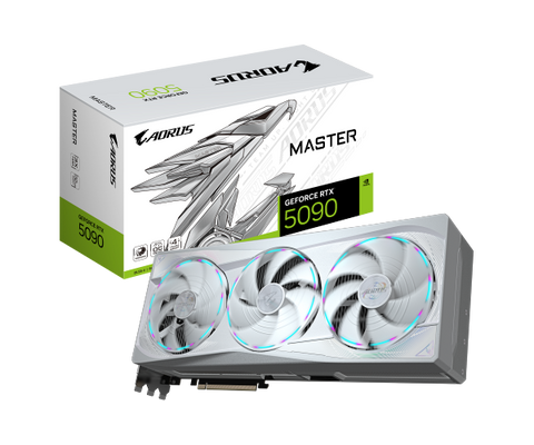 כרטיס מסך AORUS GeForce RTX 5090 MASTER ICE 32G