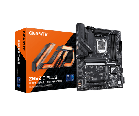 לוח אם Gigabyte Z890 D PLUS ATX DDR5 2.5GB Lan PCIE5.0