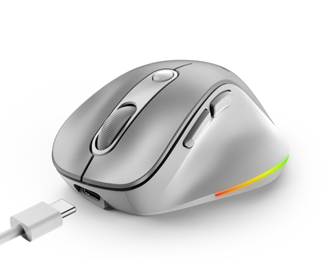 עכבר אלחוטי נטען  Genius Ergo 9000S PRO BT+WIFI