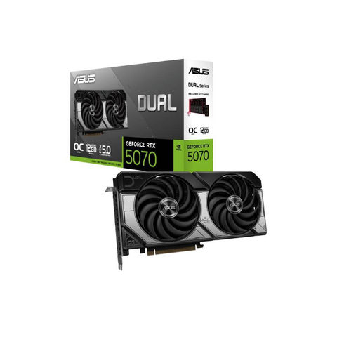 כרטיס מסך ASUS Dual GeForce RTX 5070 12GB GDDR7 OC Edition