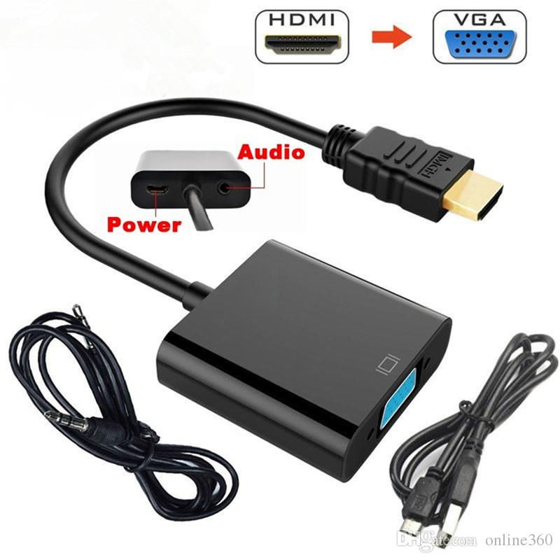 Thumbnail: HDMI To VGA With Audio Output Adapter
