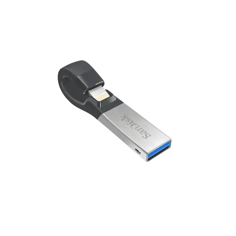 התקן זיכרון מדגם SanDisk iXpand Flash Drive בעל נפח אחסון 128GB