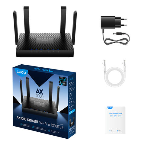 נתב אלחוטי, 4Stream Dual Band, AX-3000, MESH, MU-MIMO, Wi-Fi 6, WPA3