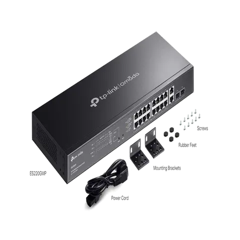 מתג +PoE מנוהל ES220GMP מבית OMADA