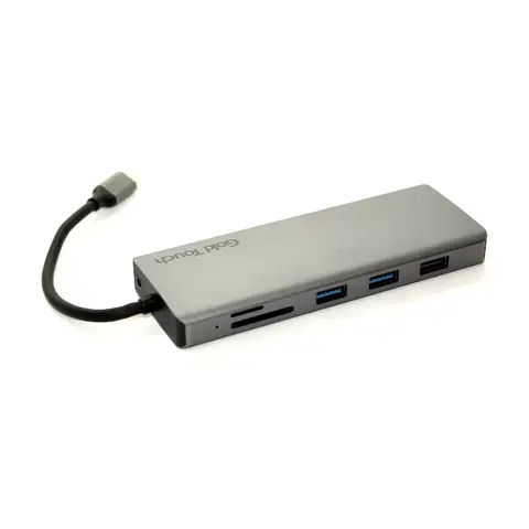 תחנת עגינה GoldTouch USB Type-C 3.1 DP/HDMI/VGA