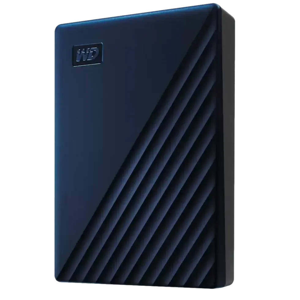 תמונה ממוזערת: כונן 6TB My Passport for MAC מבית WD בצבע כחול