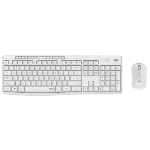 סט מקלדת ועכבר אלחוטי בערבית Logitech Wireless Combo MK295