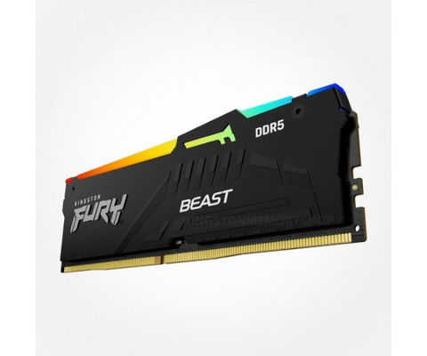 ז. לנייח KINGSTON FURY Beast RGB 32GB DDR5 6000MHZ C36 EXPO/XMP