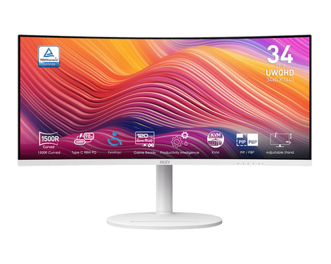 מסך מחשב עסקי קעור "34 MSI Modern MD342CQPW
