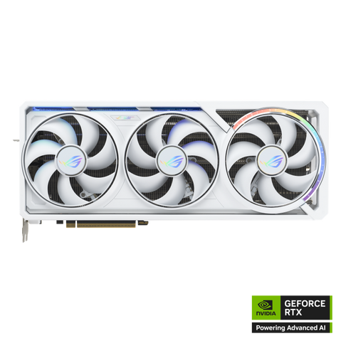 כרטיס מסך לבן ROG Astral GeForce RTX 5090 32GB GDDR7 WHITE OC Edition Asus