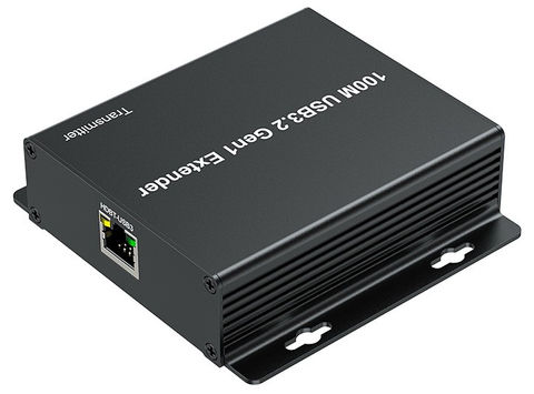 מרחיק USB 3.2 Gen1 על גבי כבל רשת CAT6A – עד 100 מטר
