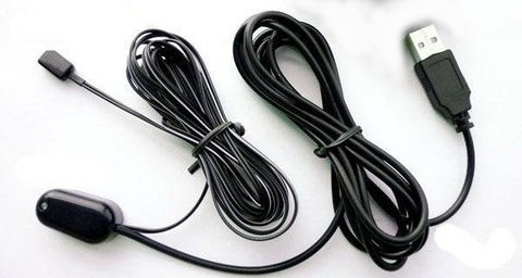 מאריך עינית IR בודדת, מתח משקע USB (עינית לממיר)