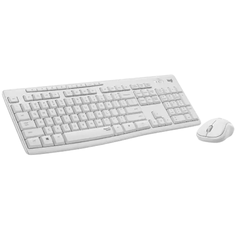 סט מקלדת ועכבר אלחוטי בערבית Logitech Wireless Combo MK295