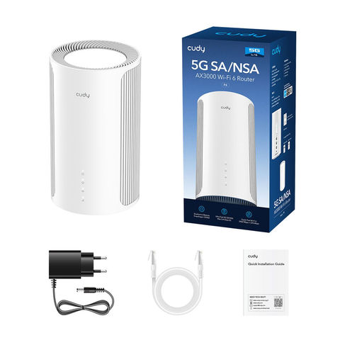 נתב CUDY AX3000 Wi-Fi 6 5G Mesh Router Modem SIM P4_EU
