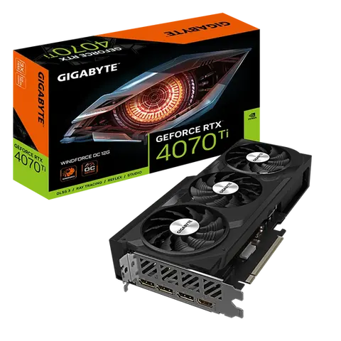 GeForce RTX™ 4070 Ti WINDFORCE OC 12G