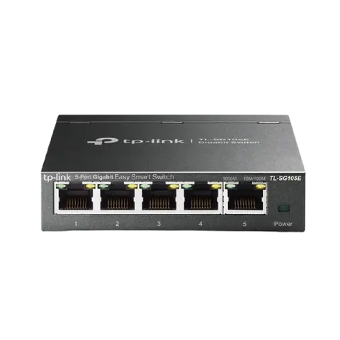 TL-SG105E 5-Port Gigabit Switch מבית TP-LINK